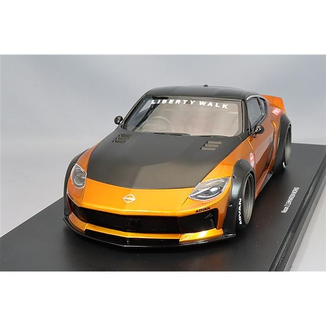 TOP SPEED 1/18 日産 Z LB NATION WORKS ゴールド : キッドボックス