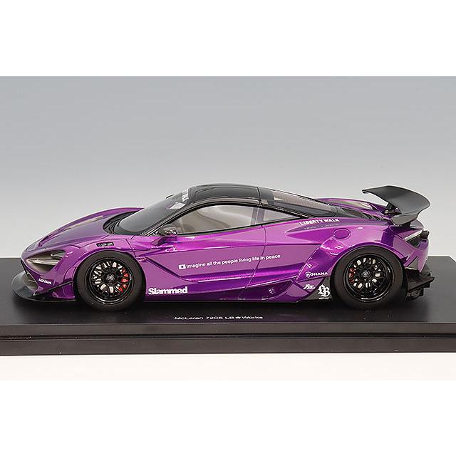 TOP SPEED 1/18 マクラーレン 720S LB-Works パープル : キッド