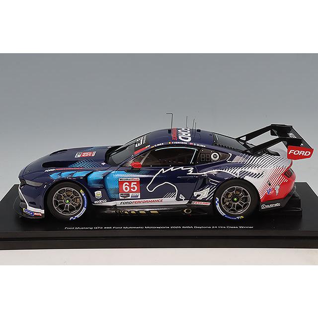 TOP SPEED 1/18 フォード マスタング GT3 2024 IMSA デイトナ24H ウィナー #65 Ford Multimatic Motorsports |  | 01