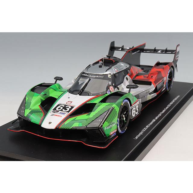 TOP SPEED 1/18 ランボルギーニ SC63 2025 IMSA デイトナ24H #63 Automobili Lamborghini Squadra Corse | 