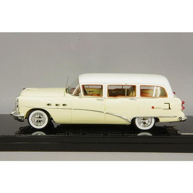 ミニカー/完成品 トゥルースケール 1/43 ビュイック センチュリー エステート ワゴン 1954 タン/ホワイト_1
