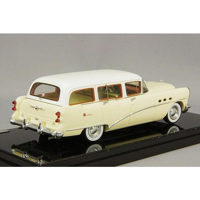 ミニカー/完成品 トゥルースケール 1/43 ビュイック センチュリー エステート ワゴン 1954 タン/ホワイト_2