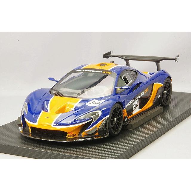 ミニカー/完成品 トゥルースケール 1/18 マクラーレン P1 GTR ブルー