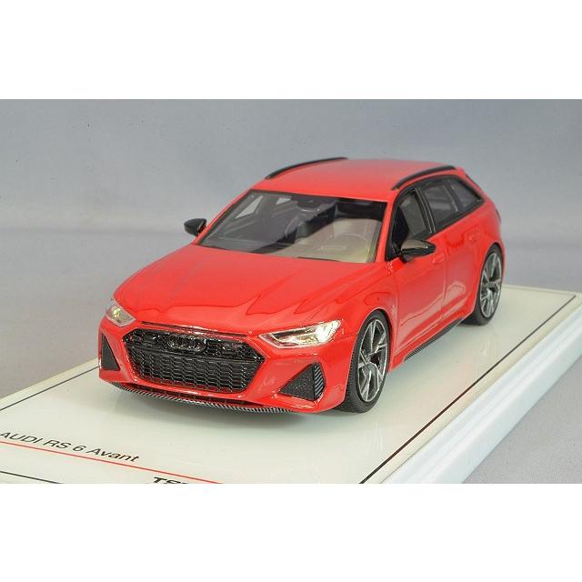 ミニカー/為し終える品 トゥルースケール 1/43 アウディ RS 6 アバント アルゼンチンタンゴ赤いこと ミニカー-模型、プラモデル