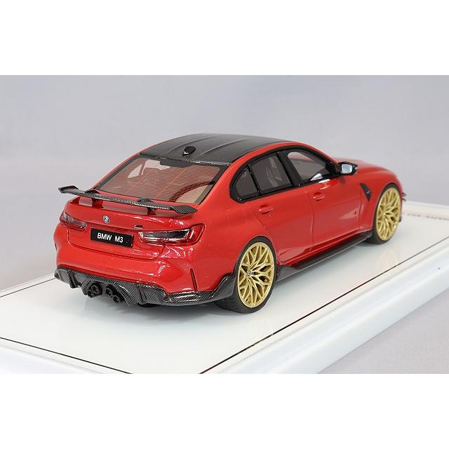 ミニカー/完成品 トゥルースケール 1/43 BMW M3 Mパフォーマンス G80 トロントレッドメタリックの画像