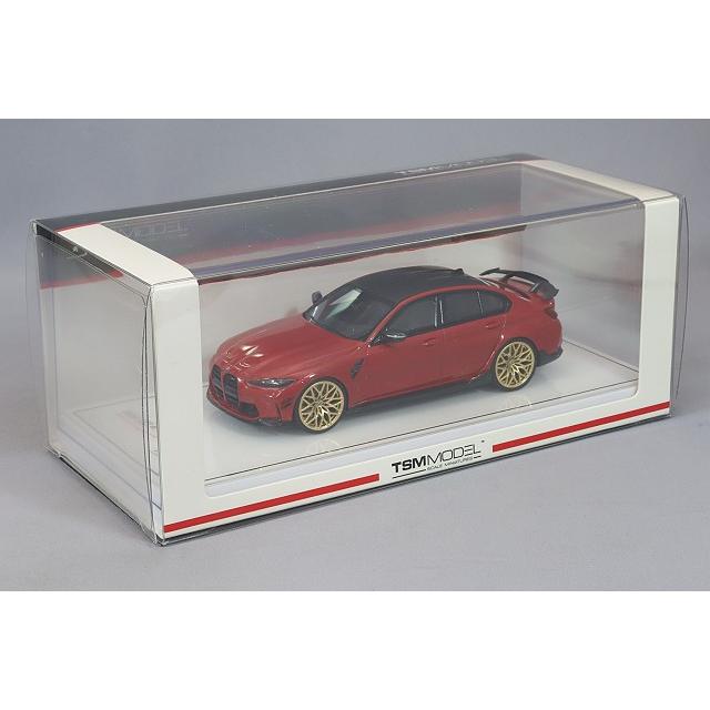 ミニカー/完成品 トゥルースケール 1/43 BMW M3 Mパフォーマンス G80 トロントレッドメタリックの画像