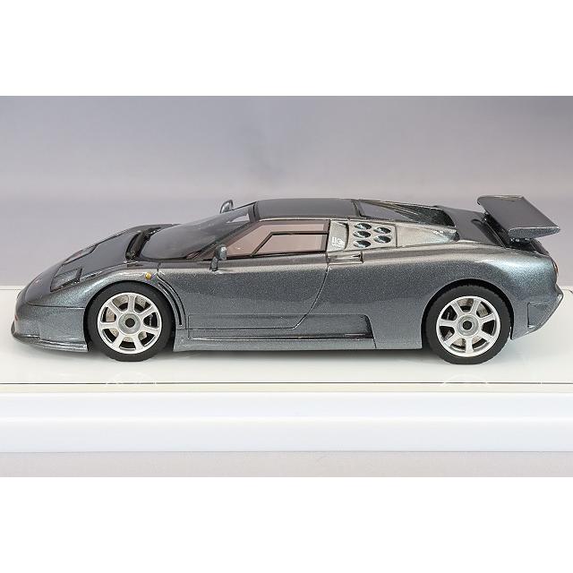 ミニカー/完成品 トゥルースケール 1/43 ブガッティ EB110 スーパースポーツ グリジオスクーロ グレーの画像