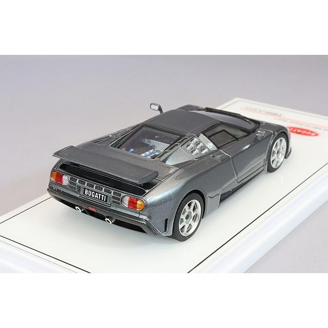 ミニカー/完成品 トゥルースケール 1/43 ブガッティ EB110 スーパースポーツ グリジオスクーロ グレーの画像