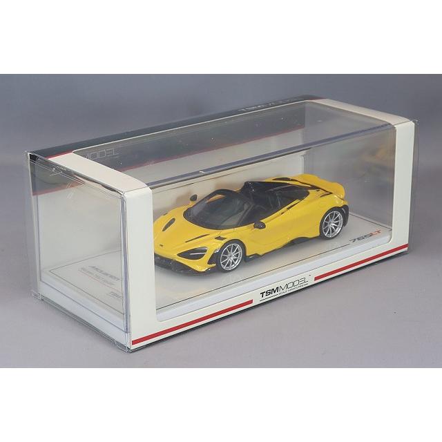 ミニカー/完成品 トゥルースケール 1/43 マクラーレン 765LT スパイダー ボルカノイエローの画像