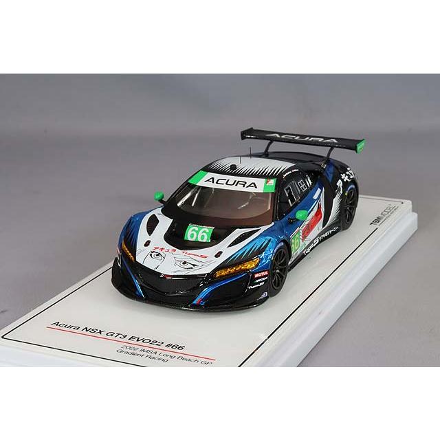 TSM/トゥルースケール 1/43 アキュラ NSX GT3 EVO22 2022 IMSA ロング