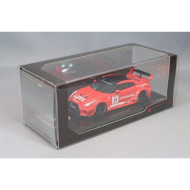 ミニカー/完成品 トゥルースケール 1/43 LB-シルエット WORKS GT 日産 35GT-RR バージョン1 レッド/ブラック LBWKの画像