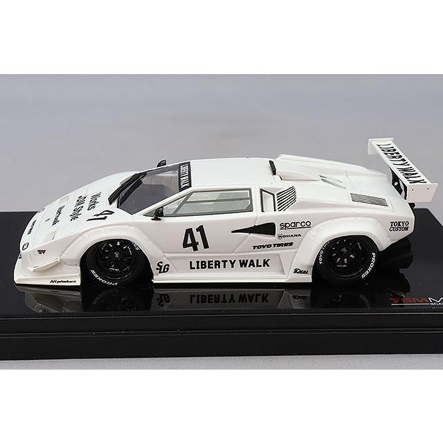 Works　ランボルギーニ カウンタック白 lbwkセット Revolutionary Lamborghini MINI GT Lamborghini Countach LB