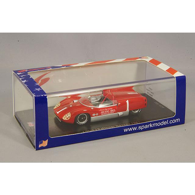 ミニカー/完成品 スパーク ナショナルモデル 1/43 ロータス 19 1961 ナッソートロフィー ウィナー #1 D.ガーニーの画像