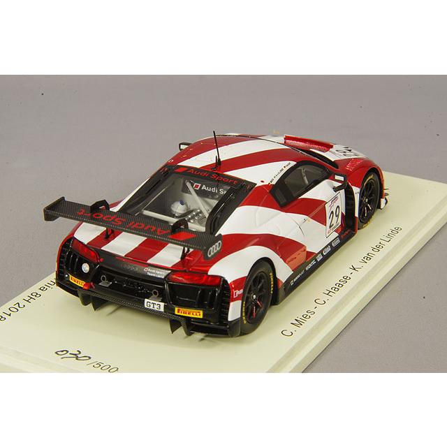 ミニカー/完成品 スパーク ナショナルモデル 1/43 アウディ R8 LMS 2018 カリフォルニア 8H ウィナー #29 C.ミース/C.ハーゼ/K.v.d.リンデの画像