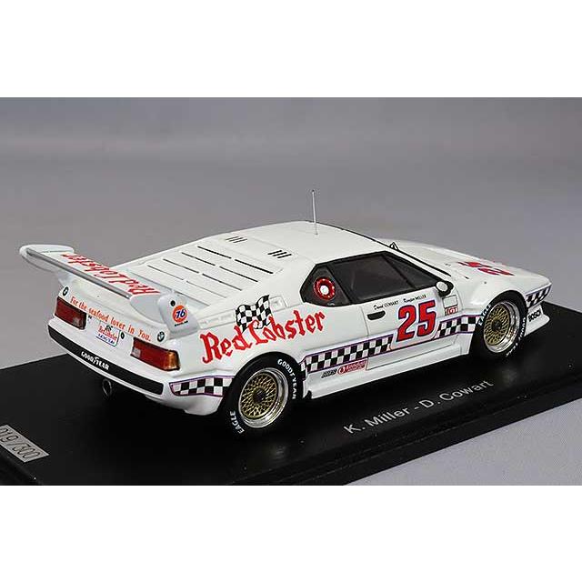 スパーク 1/43 BMW M1 #25 チャンピオンGTO IMSA 1981 K.ミラー/D.Cowart｜kidbox｜03