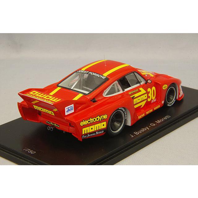 ミニカー/完成品 スパーク ナショナルモデル 1/43 ポルシェ 935 J 1980 ミッドオハイオ 500マイル #30 J.バズビー/G.モレッティの画像