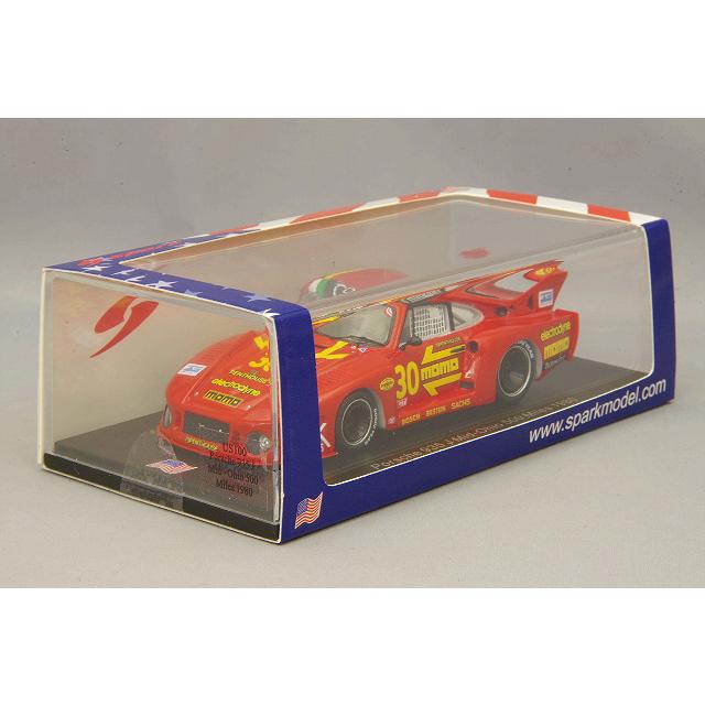ミニカー/完成品 スパーク ナショナルモデル 1/43 ポルシェ 935 J 1980 ミッドオハイオ 500マイル #30 J.バズビー/G.モレッティの画像