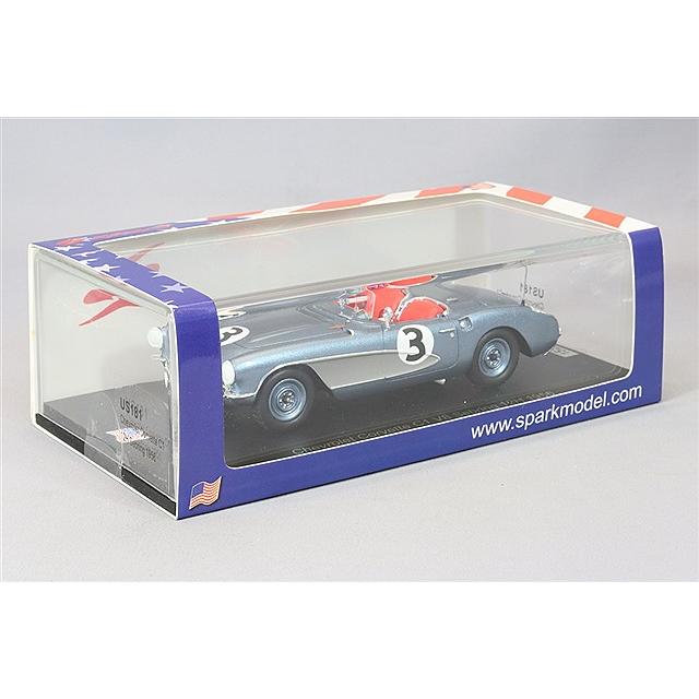 スパーク 1/43 シボレー コルベット C1 1956 セブリング12H #3 D
