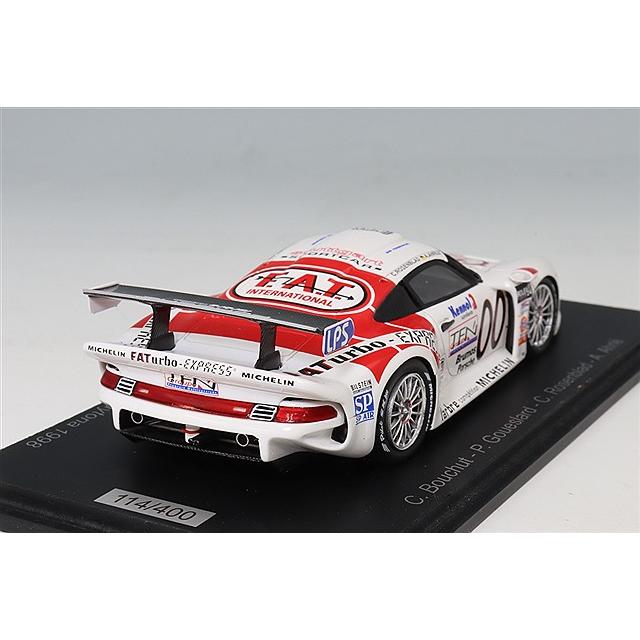 スパーク 1/43 ポルシェ 911 GT1 1998 デイトナ24H 3位 #00 C.ブシュー