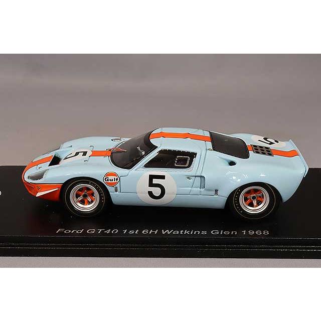 スパーク 1/43 フォード GT40 #5 1位 ワトキンスグレン6時間 1968 J