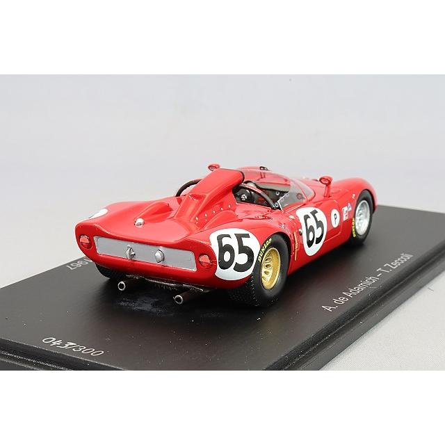 spark製　Alfa Romeo 33 12h Sebring 1967 スパーク 1/43 アルファロメオ 33 1967 セブリング12H #65 A.d.