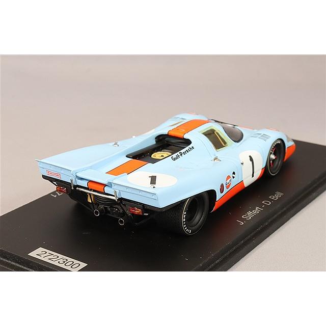 スパーク 1/43 ポルシェ 917K ガルフ 1971 セブリング12H 5位 #1 J