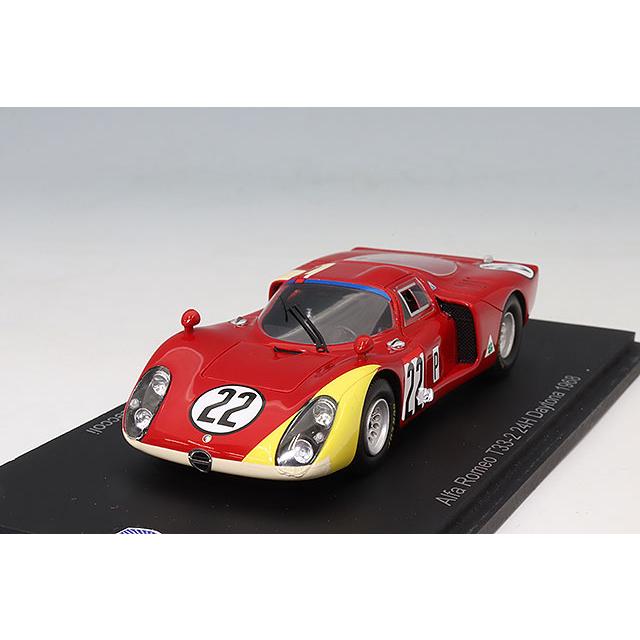 スパーク 1/43 アルファロメオ T33-2 1968 デイトナ24H #22 M.Casoni