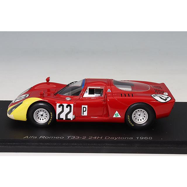 スパーク 1/43 アルファロメオ T33-2 1968 デイトナ24H #22 M.Casoni