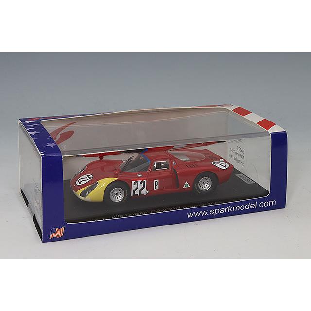 スパーク 1/43 アルファロメオ T33-2 1968 デイトナ24H #22 M.Casoni