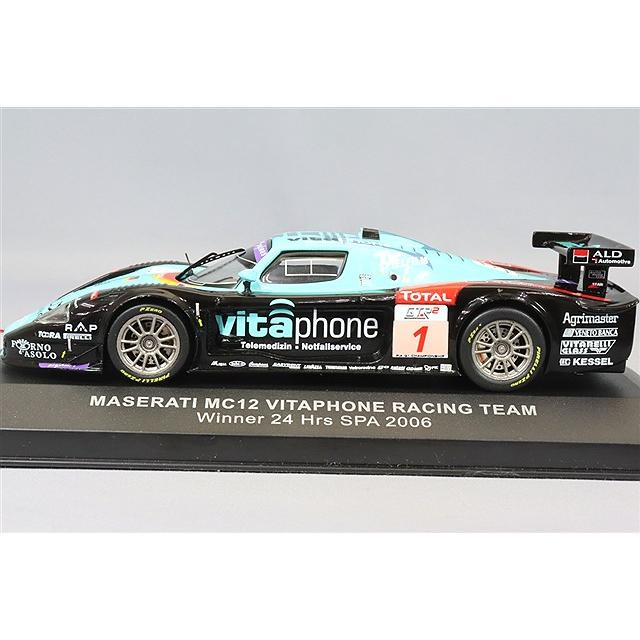 ミニカー/完成品 VITAPHONE特注 イクソ 1/43 マセラティ MC12 2006 スパ24H ウィナー #1 E.van de Poele / M.Bartels / A.Bertolini_1