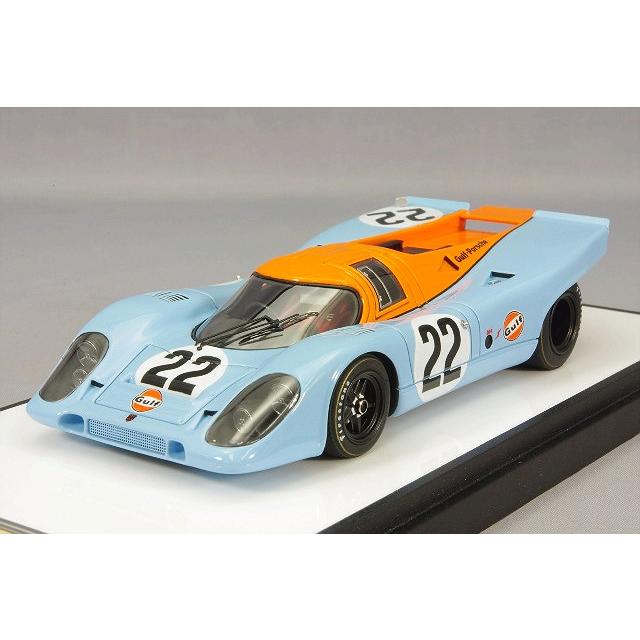 VISION 1/43 ポルシェ 917K "Gulf Racing - John Wyer Automotive" 1970 ルマン24H #22 D.ホッブス/M.ヘイルウッド 【再生産】 | 