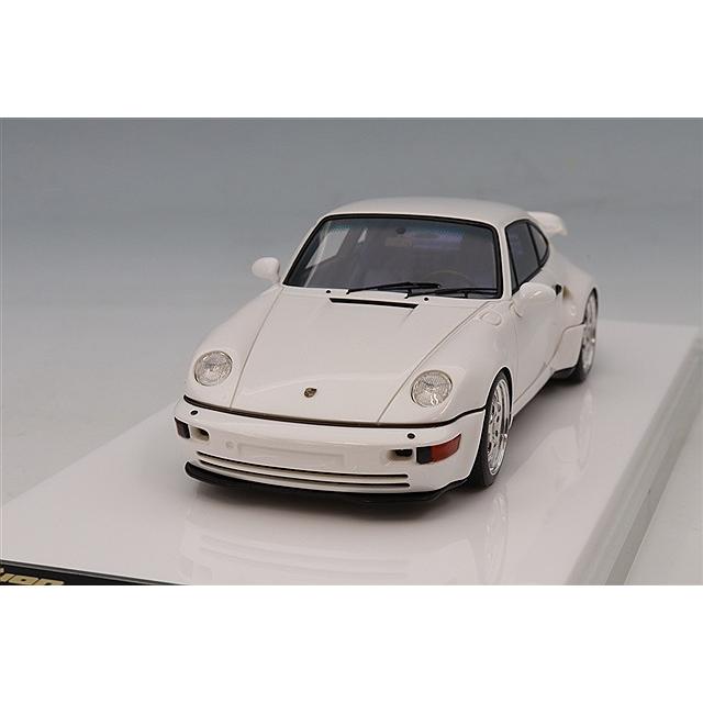 VISION 1/43 ポルシェ 911 (964) ターボS フラットノーズ 1994 パールホワイト | 