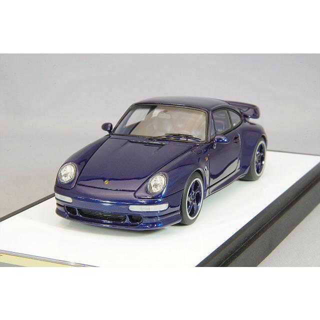 新品本物 Vision 1 43 ポルシェ 911 993 ターボ ザ ラスト ワルツ 1998 アイリスブルーメタリック 完成品 ミニカー Sutevalle Org