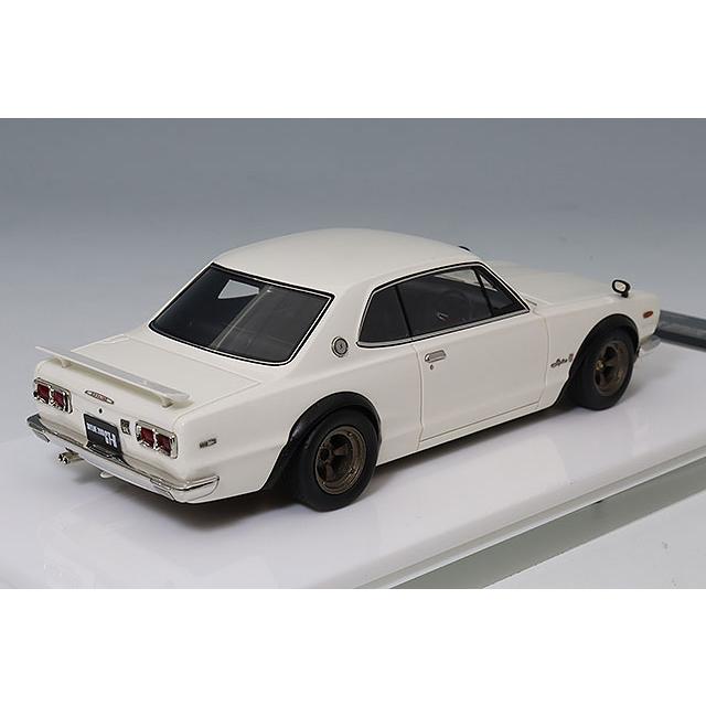 VISION 1/43 日産 スカイライン 2000 GT-R (KPGC10) 1971 with スポイラー (ワークスホイール) ホワイト |  | 02