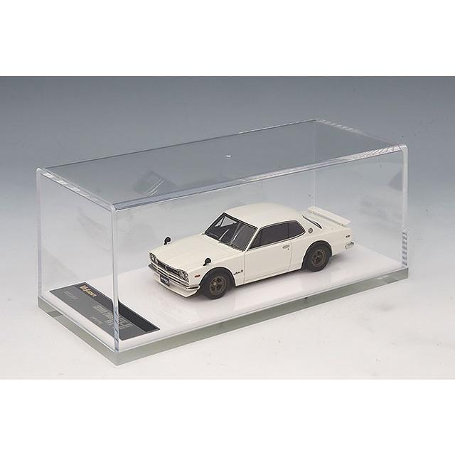 VISION 1/43 日産 スカイライン 2000 GT-R (KPGC10) 1971 with スポイラー (ワークスホイール) ホワイト |  | 03