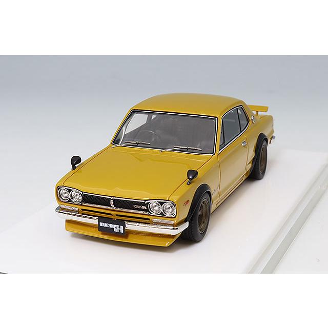 VISION 1/43 日産 スカイライン 2000 GT-R (KPGC10) 1971 with スポイラー (ワークスホイール) ブラウン | 