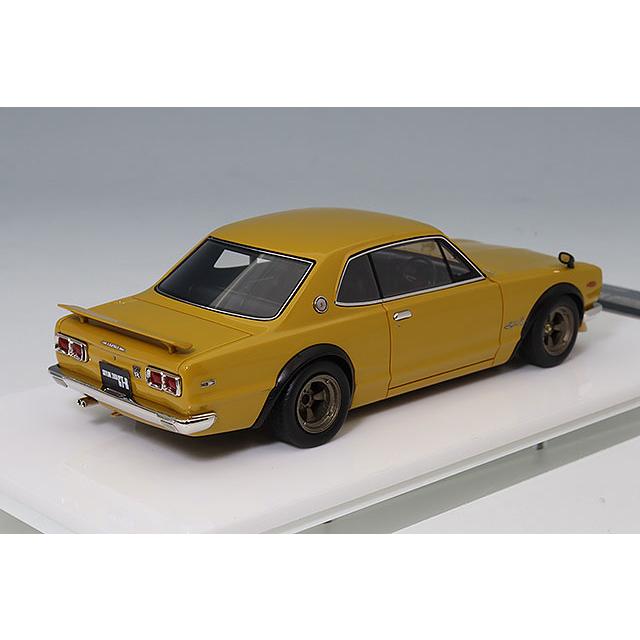 VISION 1/43 日産 スカイライン 2000 GT-R (KPGC10) 1971 with スポイラー (ワークスホイール) ブラウン |  | 02
