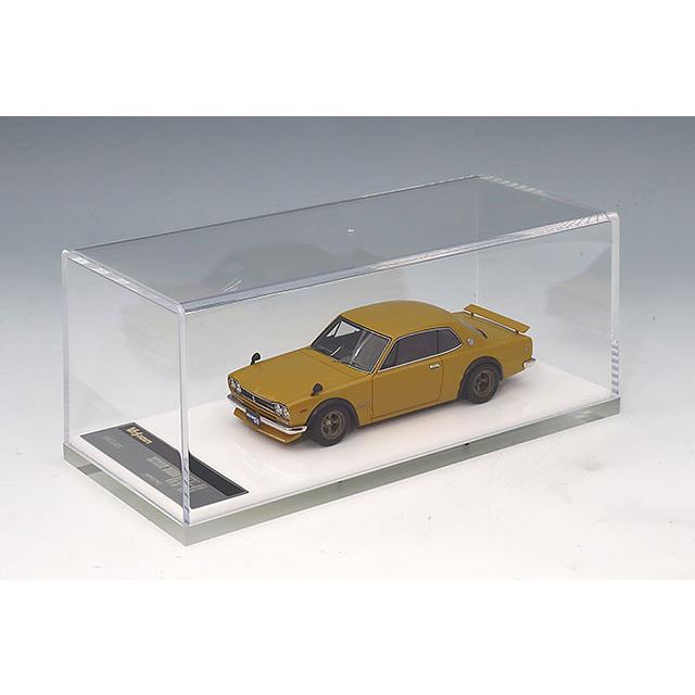 VISION 1/43 日産 スカイライン 2000 GT-R (KPGC10) 1971 with スポイラー (ワークスホイール) ブラウン |  | 03