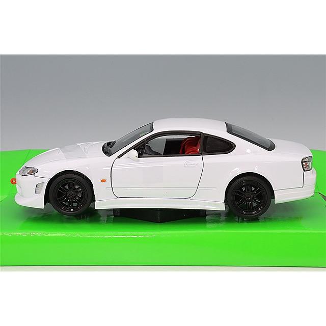 WELLY 1/24 日産 シルビア (S15) ホワイト スポイラー無 : キッド
