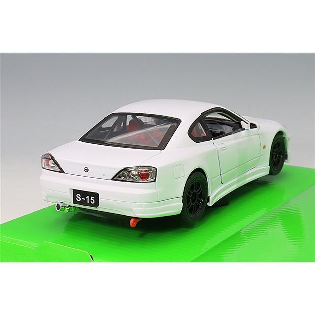 WELLY 1/24 日産 シルビア (S15) ホワイト スポイラー無 : キッド