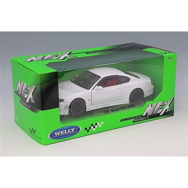 WELLY 1/24 日産 シルビア (S15) ホワイト スポイラー無 : キッド