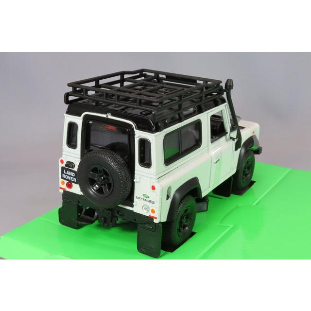 ミニカー/完成品 WELLY 1/24 ランドローバー ディフェンダー ルーフ