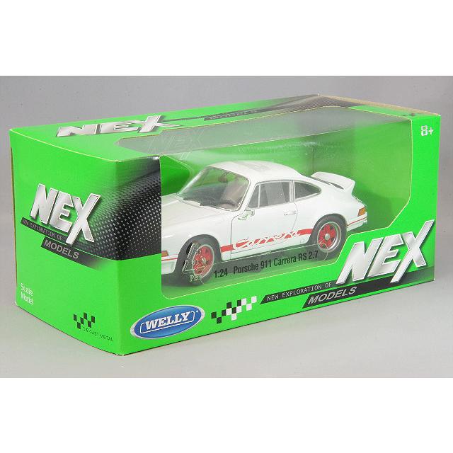 WELLY 1/24 ポルシェ 911 カレラ RS 2.7 ホワイト 【再入荷】 : キッド