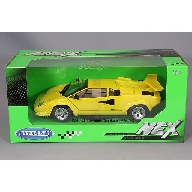 WELLY 1/24 ランボルギーニ カウンタック イエロー 【再入荷