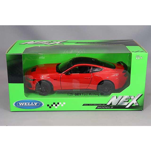WELLY 1/24 フォード マスタング GT 2024 レッド : キッドボックス