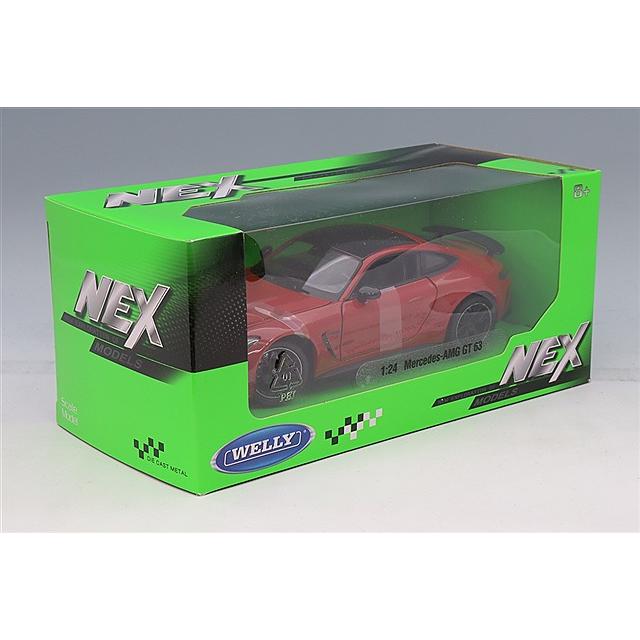 WELLY 1/24 メルセデス AMG GT 63 レッド : キッドボックス Yahoo!店