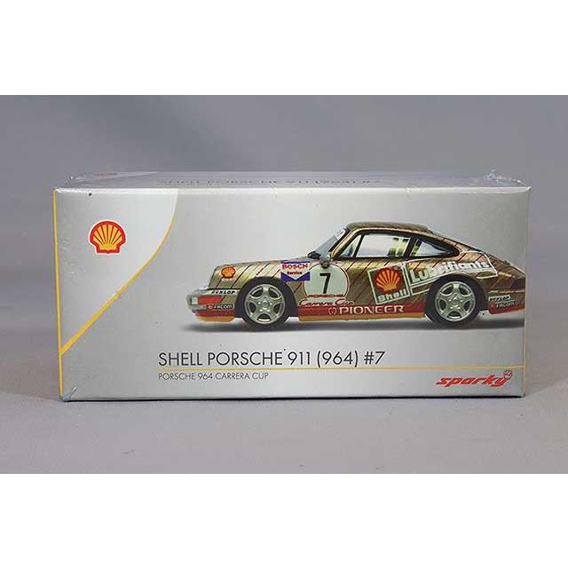sparky Porsche x Tiny Shell 1/64 ポルシェ 911 (964) 1991 カレラカップ #7 : キッド ...