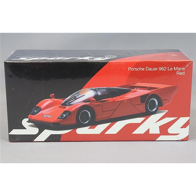 sparky x Tiny 1/64 ポルシェ ダウアー 962 LM 1993 レッド | 