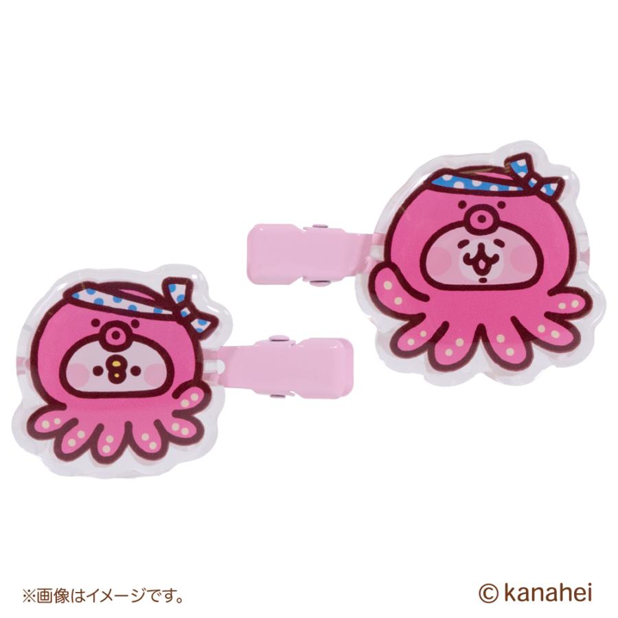 前髪クリップ ピンク ピスケとうさぎ カナヘイ カナヘイのおみせ10周年