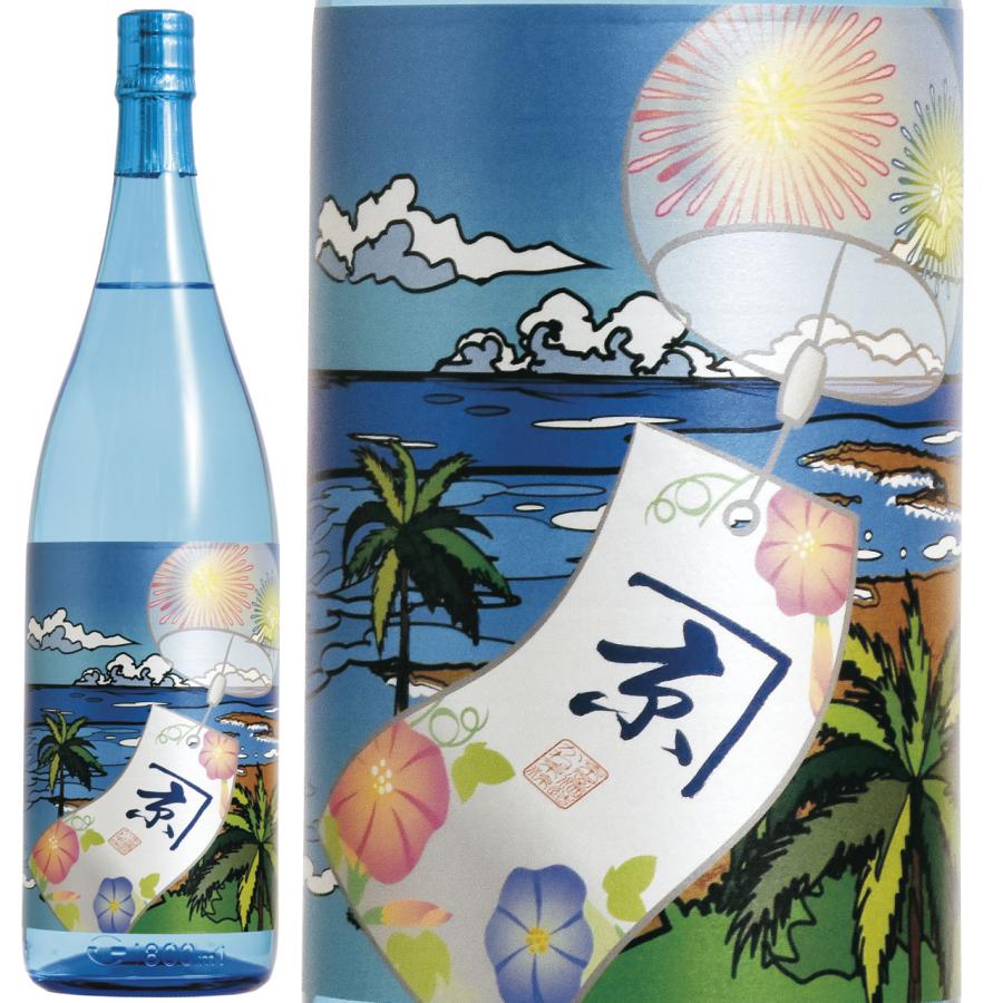 京屋酒造 芋焼酎 夏 20度 かね京 涼 1800ml 青い瓶 ソーダ割 : 城戸
